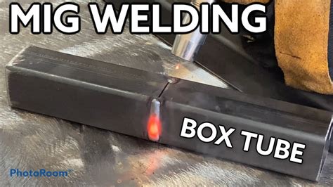 welding metal box and lid|how to mig weld a box.